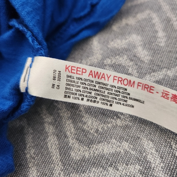 Anthropologie Shirred Top Women King Blue Color Size S - Picture 10 of 12